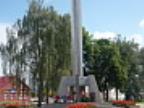 Памятник в честь 40-летия Победы советского народа в Великой Отечественной войне, сквер им.А.И.Морозова, г.Кобрин